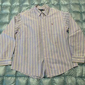 EUC Mens Polo Ralph Lauren Striped Long Sleeve Tee Sz XXL. Retail $129